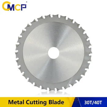 CMCP Metall Schneiden Klinge 136/165 mm 30T/40T Hartmetall Kreissäge Klinge Für Eisen Stahl Metall Trennscheibe Klinge Klingen