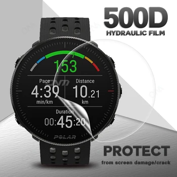 TPU Soft Protective film for Polar Vantage V V2 M M2 / Ignite 2 / Grit X Smart Uhr Anti-scratch-Screen Protector (Nicht Glas)